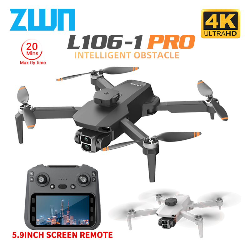 Drone Battery Case - L106-1PRO GPS Professional Drone With 4K