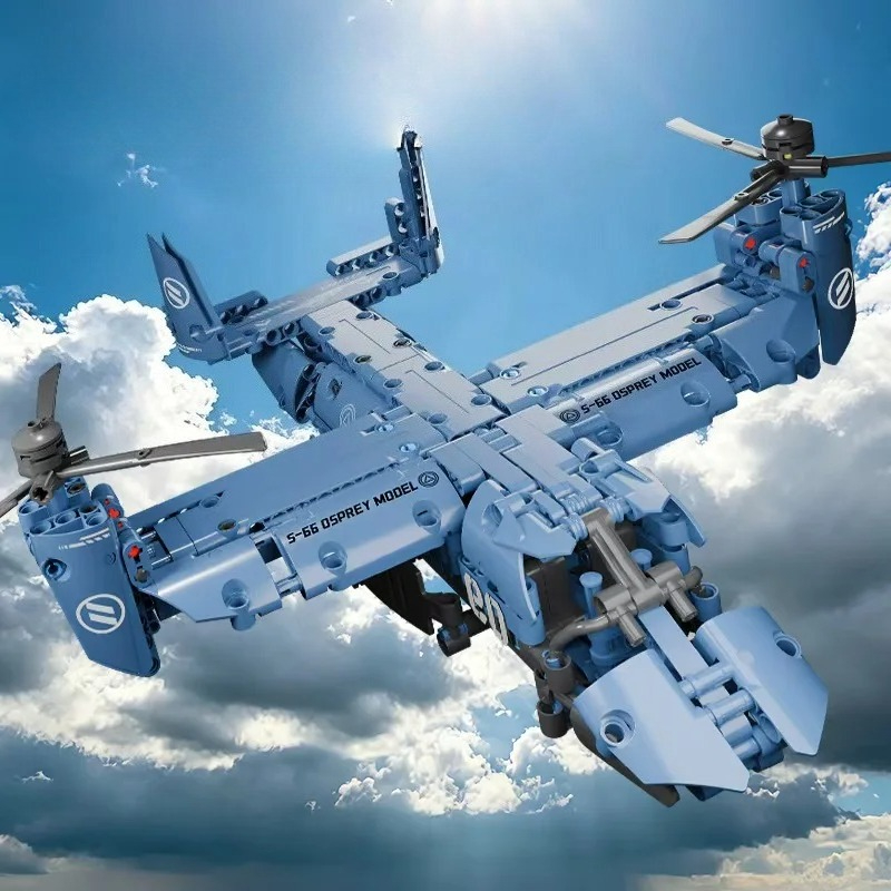 1480pcs V-22 Osprey Aircraft M - Jjrc Drone X12 ulasan dan harga