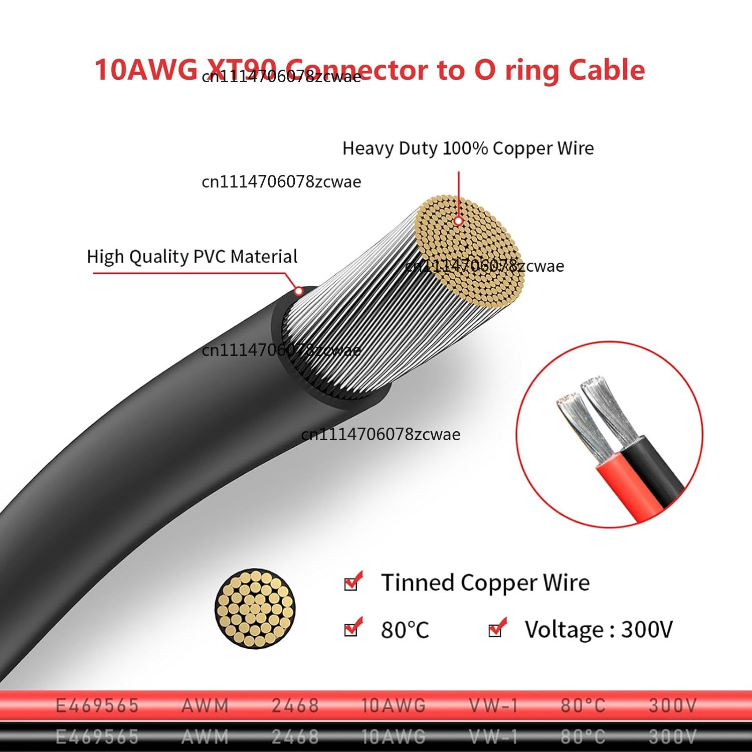 ZOCI-XT90 to O‑Ring Terminal C - Drone Battery Connector ulasan dan harga