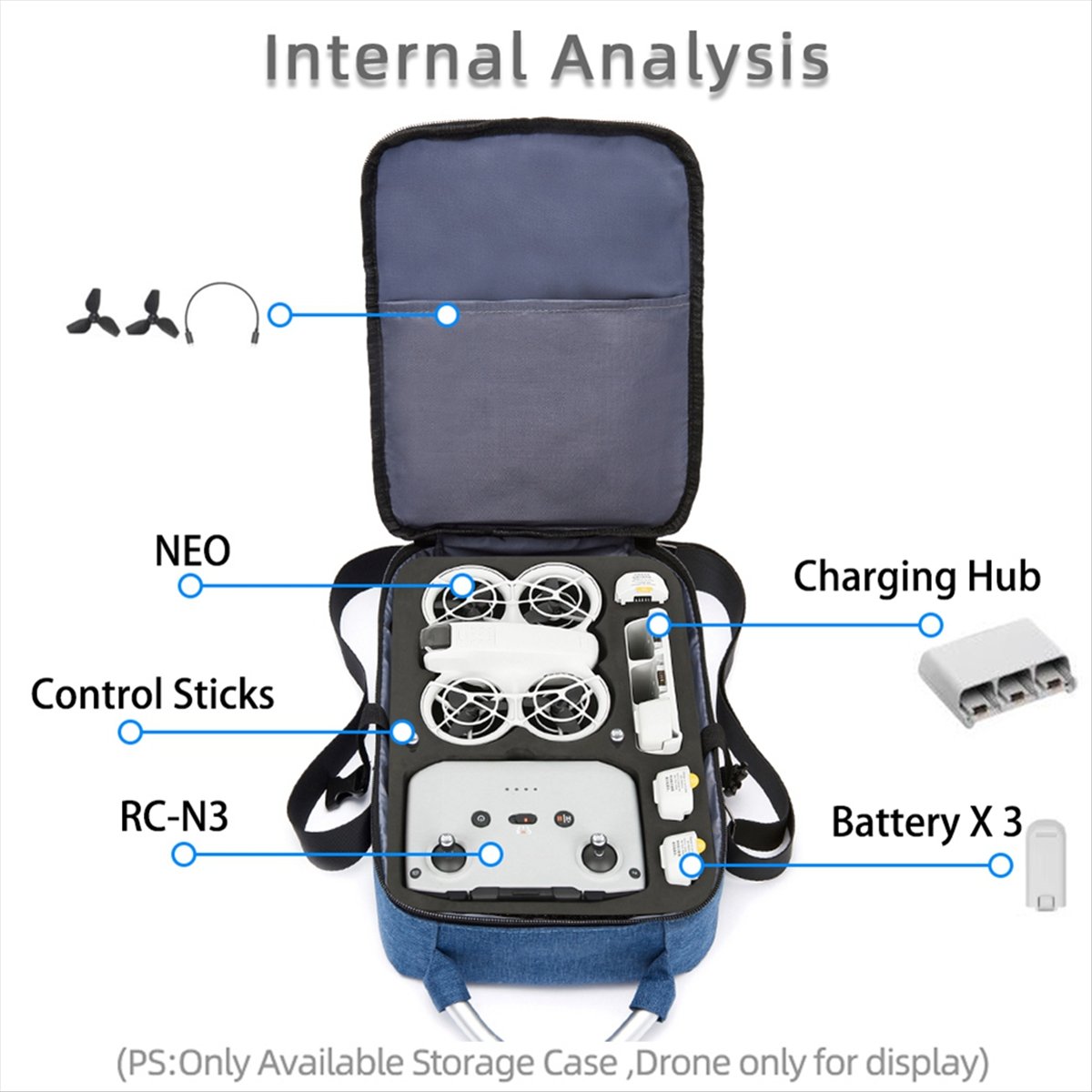 (A26M) Carrying Case Single-Sh - Drone Battery Case ulasan dan harga