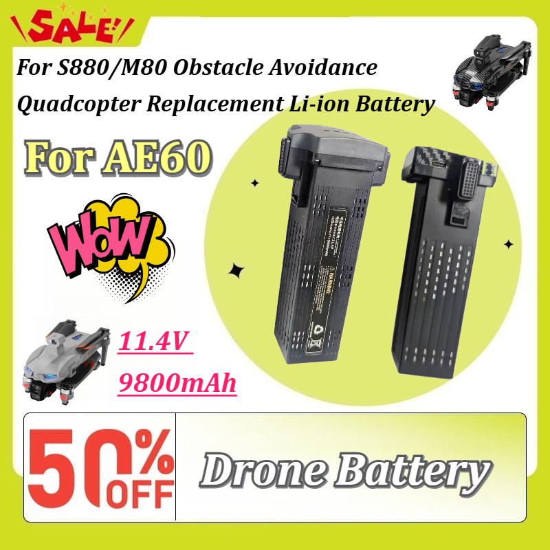 New 11.4V 9800mAh Rechargeable - Drone Battery Li-Ion ulasan dan harga